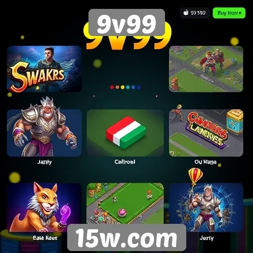 Comparativa das plataformas de jogos disponíveis no 9v99
